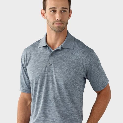 Men's Dakota Striated Heather Polo Thumbnail