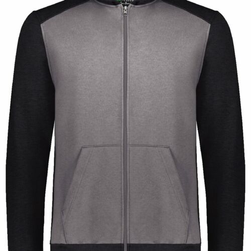 Youth Eco Revive™ Three-Season Triblend Fleece Full-Zip Hooded Sweatshirt Thumbnail