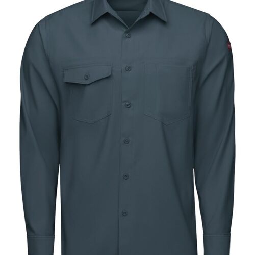 Men's Tall Cooling Long Sleeve Work Shirt Thumbnail