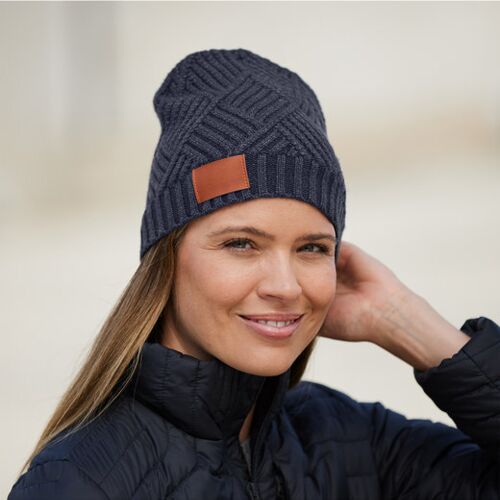 Trellis Knit Beanie Thumbnail