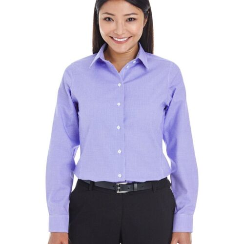 Women's Crown Collection® Royal Dobby Woven Dress Shirt Thumbnail