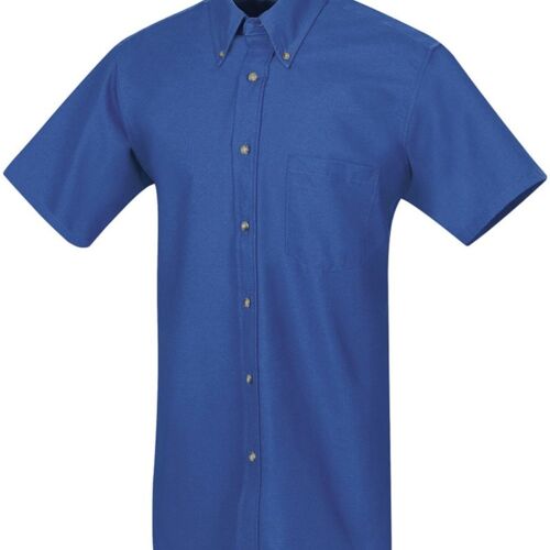 Men's Poplin Short Sleeve Dress Shirt Thumbnail