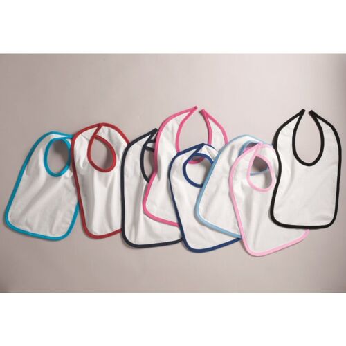 Infant Contrast Trim Premium Jersey Bib Thumbnail